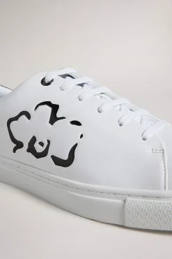 Ted Baker Sammuel White Flower Printed Cupsole Sneakers -TED BAKER Sales Store unnamed file 3461