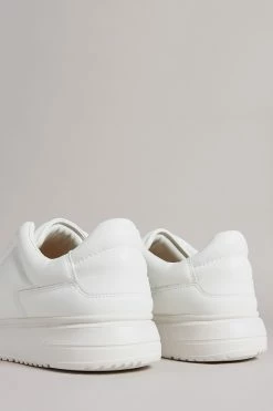 Ted Baker Ezraa White Elasticated Cupsole Sneakers -TED BAKER Sales Store unnamed file 3495