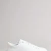 Ted Baker White Urbana Retro Flood Nocturnal Trainers -TED BAKER Sales Store unnamed file 3519