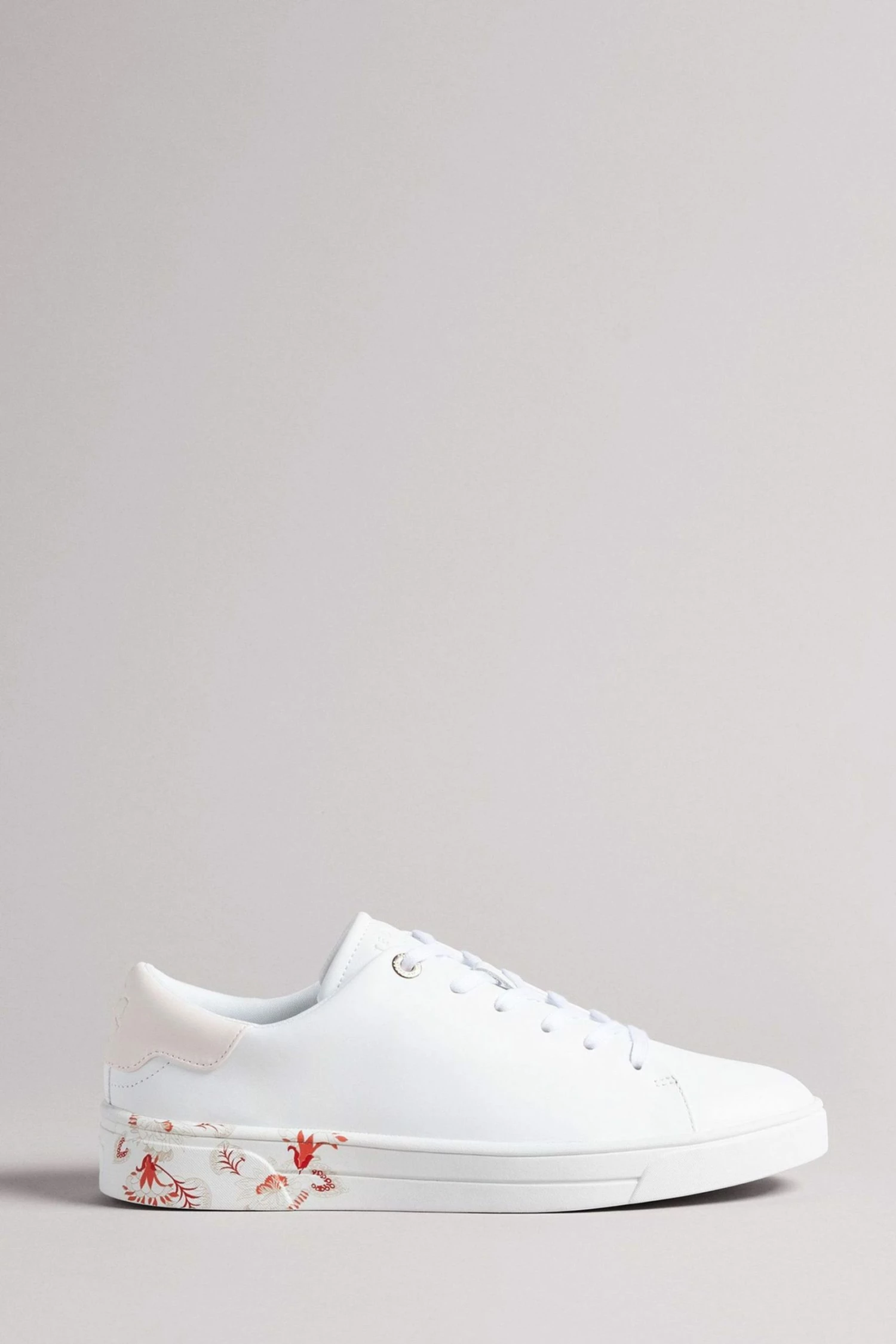 Ted Baker White Urbana Retro Flood Nocturnal Trainers 3 Ted Baker White Urbana Retro Flood Nocturnal Trainers