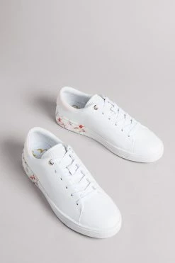 Ted Baker White Urbana Retro Flood Nocturnal Trainers 8 Ted Baker White Urbana Retro Flood Nocturnal Trainers -TED BAKER Sales Store unnamed file 3520