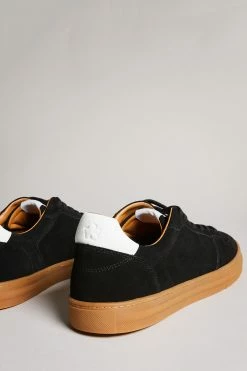 Ted Baker Barker Black Cupsole Suede Sneakers -TED BAKER Sales Store unnamed file 3527