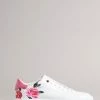 Ted Baker White Daffina Bolt On Platform Trainers -TED BAKER Sales Store unnamed file 3536