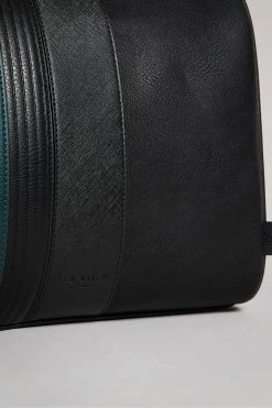 Ted Baker Black Evyday Striped Pu Holdall Bag 8 Ted Baker Black Evyday Striped Pu Holdall Bag -TED BAKER Sales Store unnamed file 354