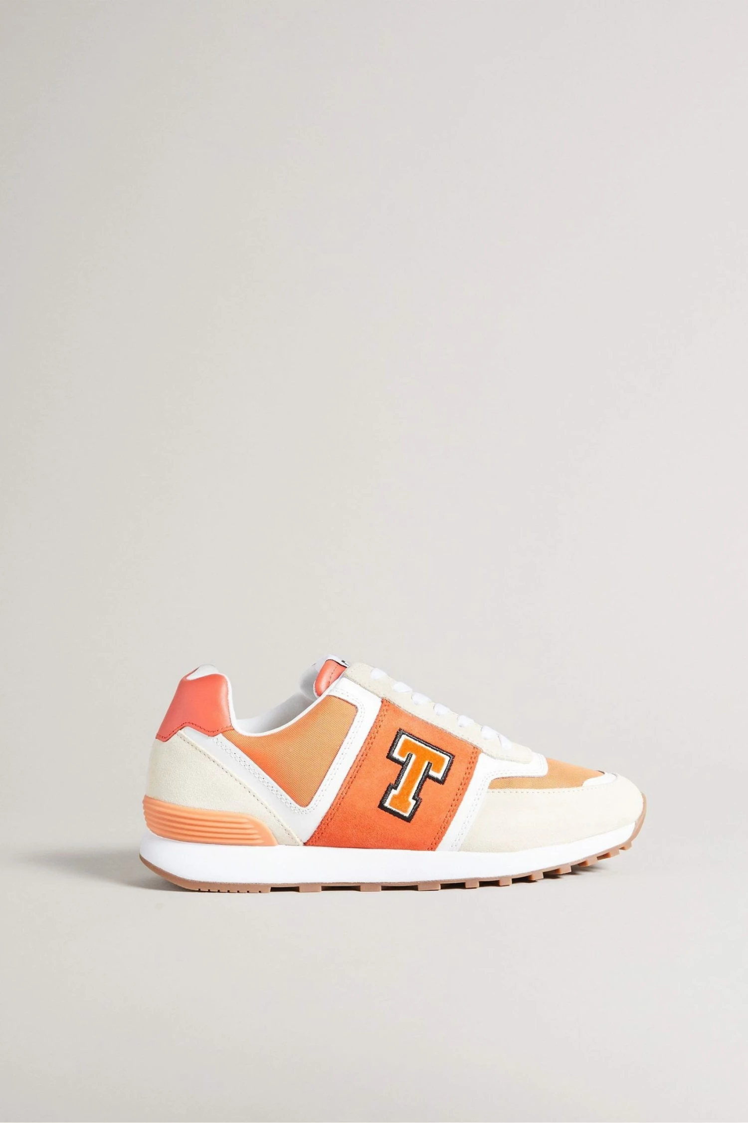 Ted Baker Telvi Orange Retro Runner Trainers 3 Ted Baker Telvi Orange Retro Runner Trainers