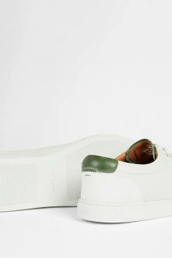 Ted Baker Udamo White Leather Trainers -TED BAKER Sales Store unnamed file 3560
