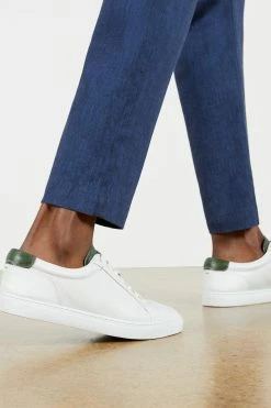 Ted Baker Udamo White Leather Trainers -TED BAKER Sales Store unnamed file 3562