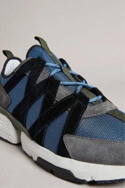 Ted Baker Pierre Charcoal Grey Inflated Sole Runner Trainers -TED BAKER Sales Store unnamed file 3566