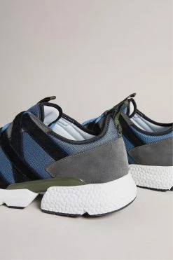 Ted Baker Pierre Charcoal Grey Inflated Sole Runner Trainers -TED BAKER Sales Store unnamed file 3567