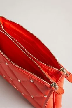Ted Baker Red Parrker Quilted Studded Mini Cross-Body Bag 9 Ted Baker Red Parrker Quilted Studded Mini Cross-Body Bag -TED BAKER Sales Store unnamed file 358