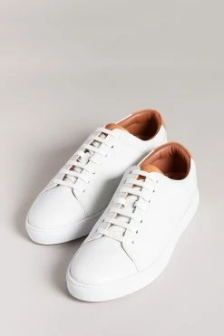 Ted Baker Natural Udammo White-Tan Leather Sneaker 9 Ted Baker Natural Udammo White-Tan Leather Sneaker -TED BAKER Sales Store unnamed file 3600