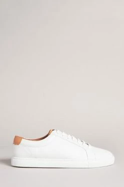 Ted Baker Natural Udammo White-Tan Leather Sneaker 13 Ted Baker Natural Udammo White-Tan Leather Sneaker -TED BAKER Sales Store unnamed file 3604