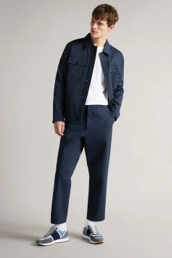 Ted Baker Gregory Charcoal Grey Retro T Runner Trainers -TED BAKER Sales Store unnamed file 3619