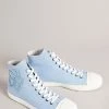 Ted Baker Rannip Blue Magnolia Embroidered High-Top Sneakers 1 Ted Baker Rannip Blue Magnolia Embroidered High-Top Sneakers -TED BAKER Sales Store unnamed file 3653