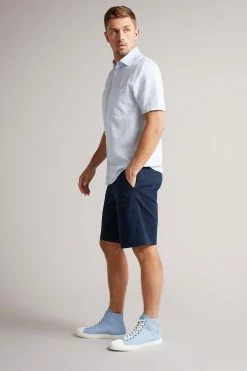 Ted Baker Rannip Blue Magnolia Embroidered High-Top Sneakers 10 Ted Baker Rannip Blue Magnolia Embroidered High-Top Sneakers -TED BAKER Sales Store unnamed file 3656