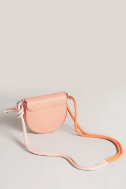 Ted Baker Mini Dusky Pink Amelina Rope Handle Cross-Body Bag -TED BAKER Sales Store unnamed file 367