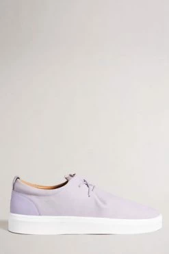 Ted Baker Tedtext Lilac Purple Modern Skate Sneakers -TED BAKER Sales Store unnamed file 3679