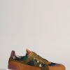 Ted Baker Andraen Khaki Green Camo Printed Runner Sneakers -TED BAKER Sales Store unnamed file 3699