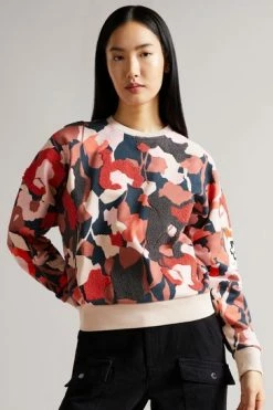 Ted Baker Pink Printed Sweat Top -TED BAKER Sales Store unnamed file 3717