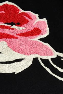 Ted Baker Floesa Black Flower Sweatshirt 12 Ted Baker Floesa Black Flower Sweatshirt -TED BAKER Sales Store unnamed file 3722