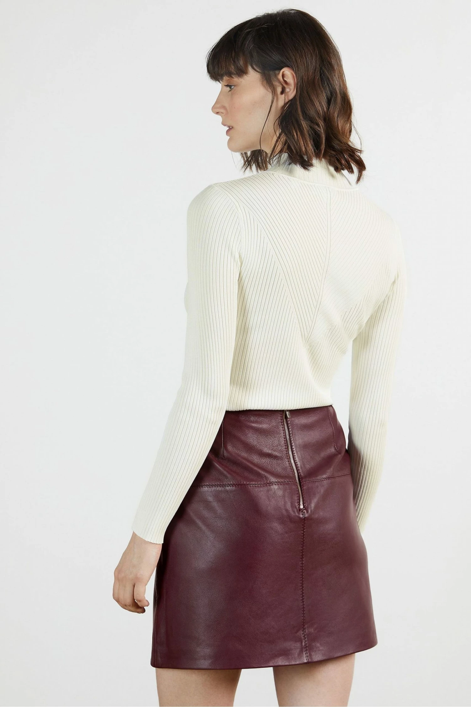 Ted Baker White Taralyn High Neck Sweater 4 Ted Baker White Taralyn High Neck Sweater - Image 2