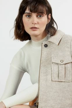 Ted Baker White Taralyn High Neck Sweater 13 Ted Baker White Taralyn High Neck Sweater -TED BAKER Sales Store unnamed file 3727