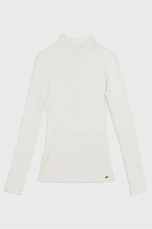 Ted Baker White Taralyn High Neck Sweater 10 Ted Baker White Taralyn High Neck Sweater - Image 8