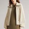 Ted Baker Natural Jordiyn Zip Front High Neck Knitted Sweater 2 Ted Baker Natural Jordiyn Zip Front High Neck Knitted Sweater -TED BAKER Sales Store unnamed file 3732