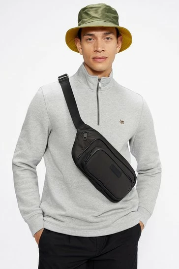 Ted Baker Kilbrn Half Zip Sweatshirt Blue 11 Ted Baker Kilbrn Half Zip Sweatshirt Blue - Image 9