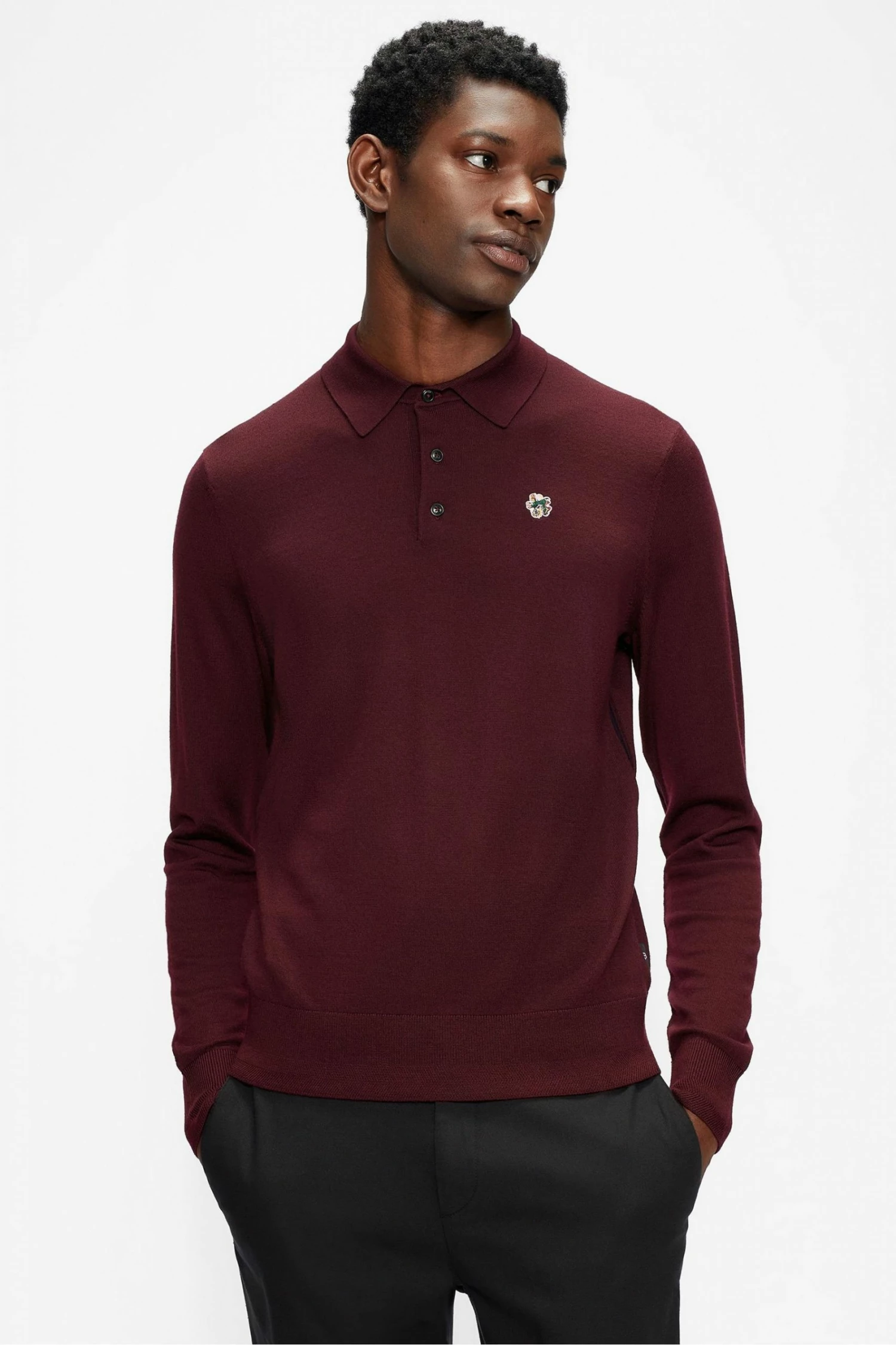 Ted Baker Tooting Core Half Zip Top Red 3 Ted Baker Tooting Core Half Zip Top Red
