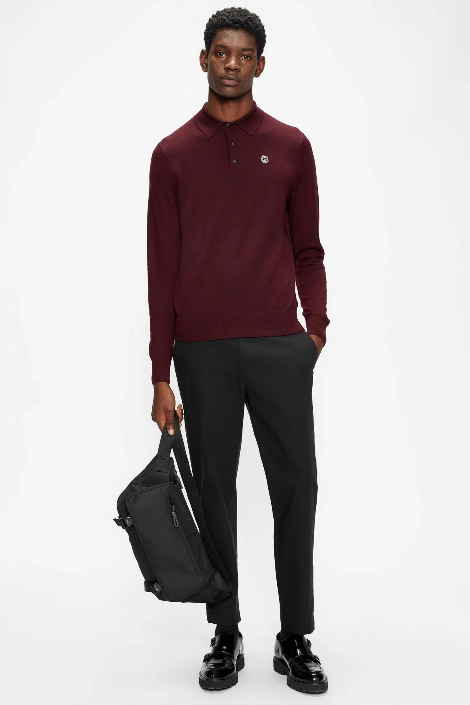 Ted Baker Tooting Core Half Zip Top Red 5 Ted Baker Tooting Core Half Zip Top Red - Image 3