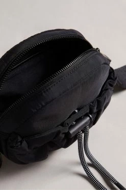 Ted Baker Lasha Black Gathered Mini Cross-Body Bag -TED BAKER Sales Store unnamed file 378