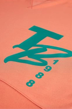 Ted Baker Pink Romana Coral Cropped Sweat With 3/4 Sleeve -TED BAKER Sales Store unnamed file 3780