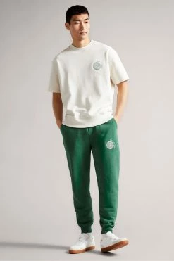 Ted Baker Natural Shandon Short Sleeved Relaxed Fit Sweater -TED BAKER Sales Store unnamed file 3797