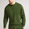 Ted Baker Linford Khaki Active Jersey Sweatshirt -TED BAKER Sales Store unnamed file 3813