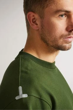 Ted Baker Linford Khaki Active Jersey Sweatshirt 11 Ted Baker Linford Khaki Active Jersey Sweatshirt -TED BAKER Sales Store unnamed file 3816