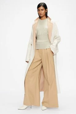 Ted Baker White Mmiiaai Extreme Rounded Cocoon Sweater -TED BAKER Sales Store unnamed file 3827