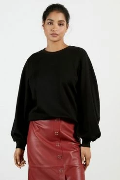 Ted Baker Black Aidiina Oversized Sweater -TED BAKER Sales Store unnamed file 3837