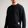 Ted Baker Linford Black Active Jersey Sweatshirt 1 Ted Baker Linford Black Active Jersey Sweatshirt -TED BAKER Sales Store unnamed file 3843