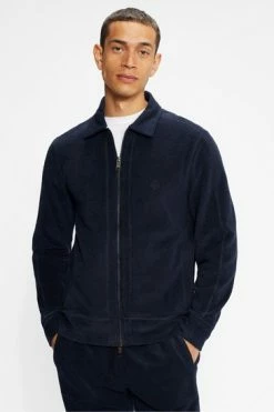 Ted Baker Rekorda Blue Towelling Zip Through -TED BAKER Sales Store unnamed file 3870