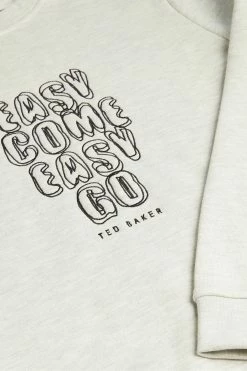 Ted Baker Grey Caity Slogan Sweatshirt 12 Ted Baker Grey Caity Slogan Sweatshirt -TED BAKER Sales Store unnamed file 3875