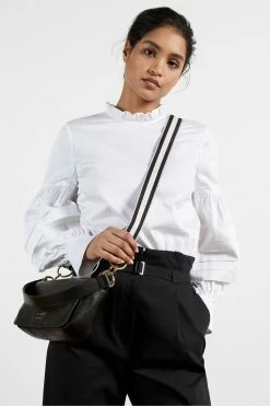 Ted Baker Black Ammie Branded Webbing Strap Box Shoulder Bag 12 Ted Baker Black Ammie Branded Webbing Strap Box Shoulder Bag -TED BAKER Sales Store unnamed file 389