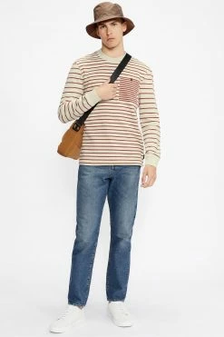 Ted Baker White Koncall Striped Lightweight Sweat Top 9 Ted Baker White Koncall Striped Lightweight Sweat Top -TED BAKER Sales Store unnamed file 3909