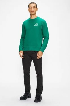 Ted Baker Green Trophey Ls Branded Sweatshirt -TED BAKER Sales Store unnamed file 3914