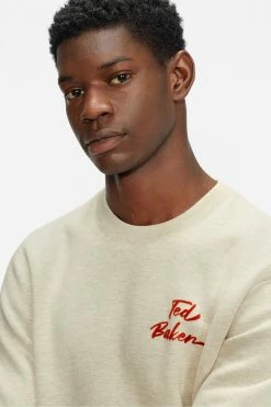 Ted Baker Natural Trophey Ls Branded Sweatshirt -TED BAKER Sales Store unnamed file 3921