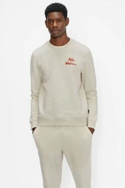 Ted Baker Natural Trophey Ls Branded Sweatshirt -TED BAKER Sales Store unnamed file 3923