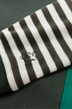 Ted Baker Green Otlyrun Ls Striped Rugby Top -TED BAKER Sales Store unnamed file 3928