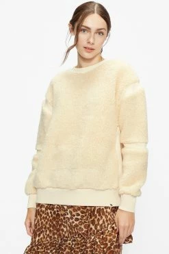 Ted Baker Barbery White Jersey Sweatshirt