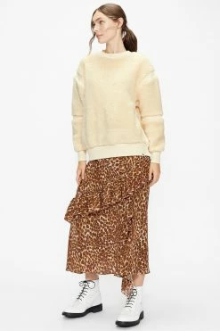 Ted Baker Barbery White Jersey Sweatshirt -TED BAKER Sales Store unnamed file 3933