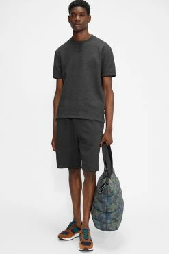 Ted Baker Grey Roscrow Short Sleeve Sweatshirt -TED BAKER Sales Store unnamed file 3949